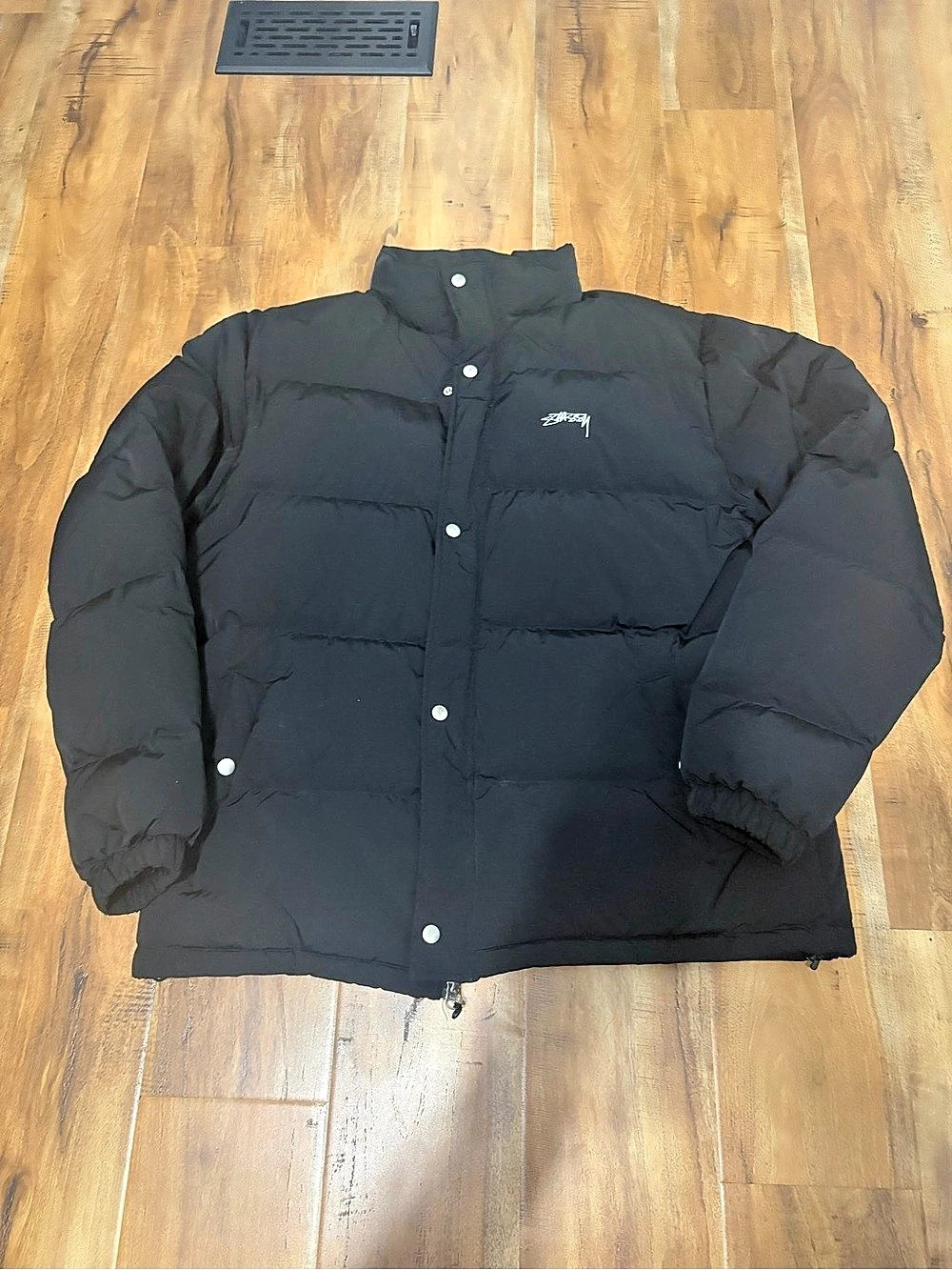 Stussy Midweight Puffer Jacket Black